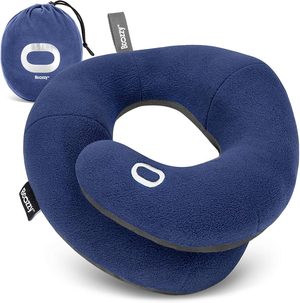 BCOZZY Travel Neck Pillow with Chin Support