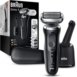 Braun Series 7 7085cc electric shaver with AutoCleaning dock
