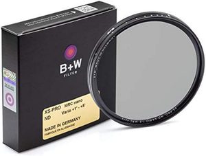 B+W 77mm ND filter for landscape photography