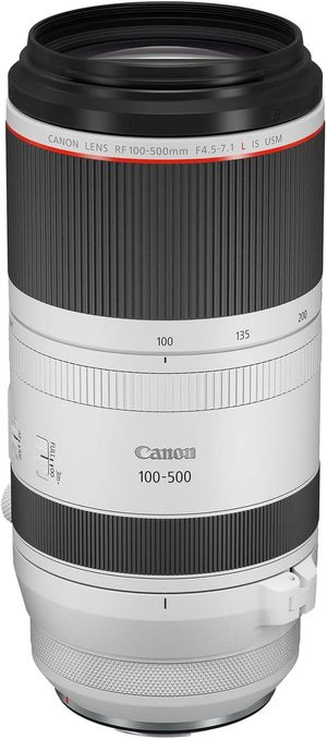 Canon RF 100-500mm professional telephoto lens