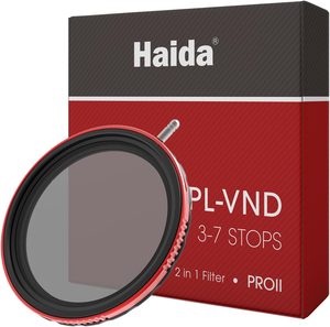 Haida PROII CPL VND 2-in-1 filter for travel