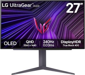 LG 27GR95QE-B OLED Gaming Monitor