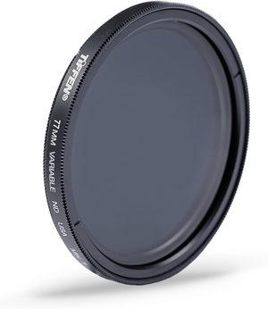 Tiffen variable ND filter for photography and video